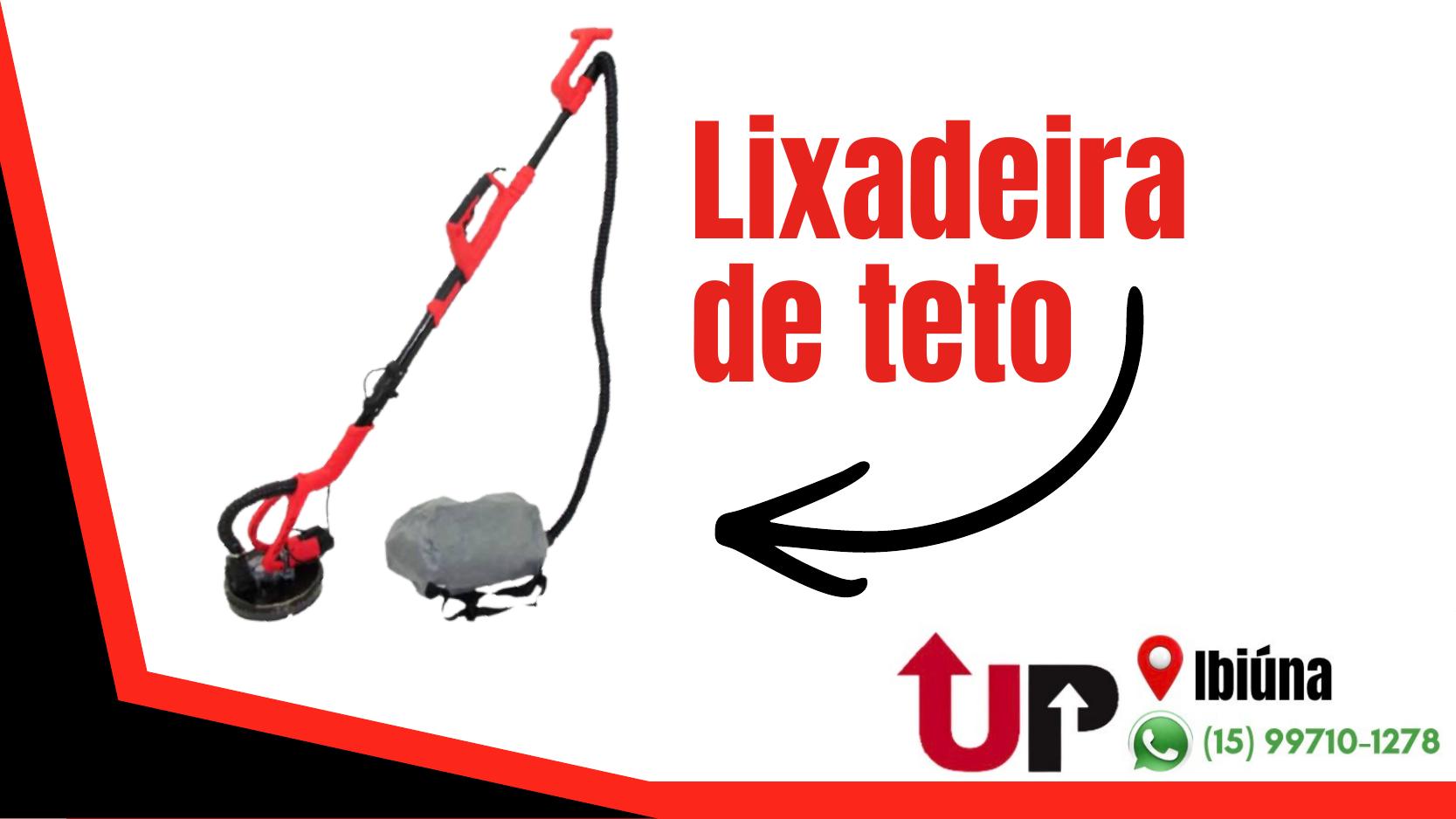 Lixadeira de Teto e Parede