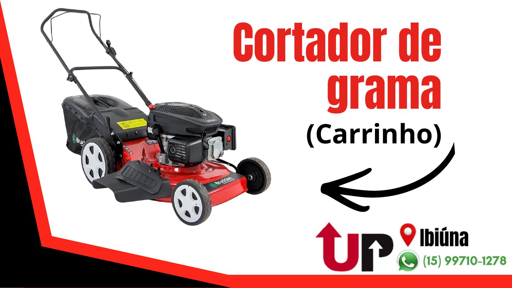 Carrinho de Cortar Grama